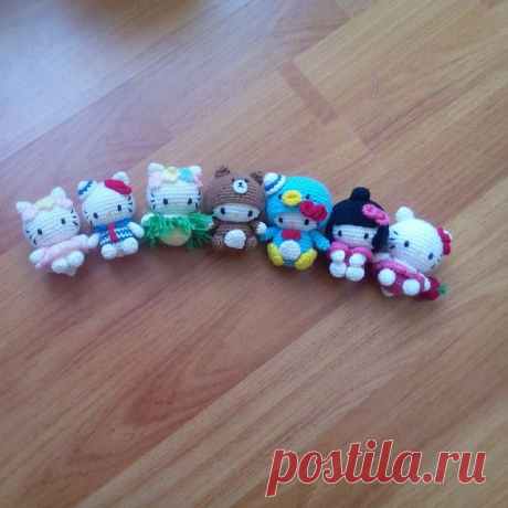 Hello kitty crochet doll, sent to Surabaya, Indonesia. Thank you for your order.... | Iconosquare