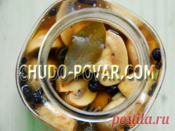 МАРИНОВАННЫЕ ГРИБЫ. Рецепт маринования грибов с фото