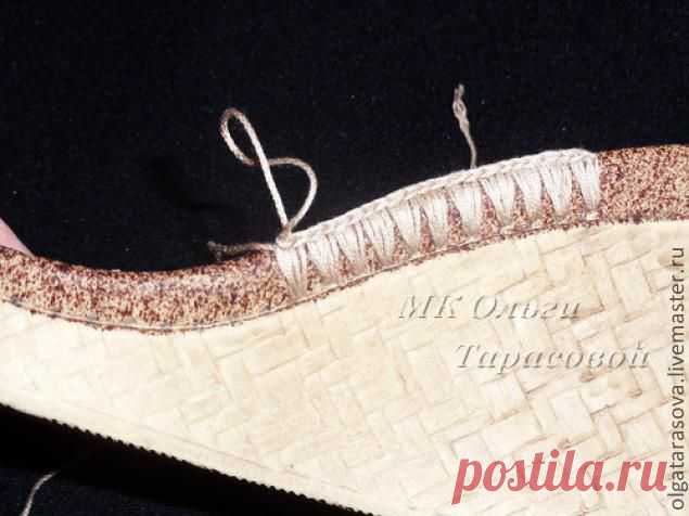 Реставрация обуви, вязаные босоножки - Ярмарка Мастеров - ручная работа, handmade