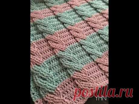 Basic crochet cable blanket pattern
