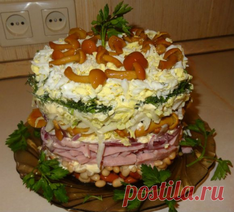Салат с фасолью |