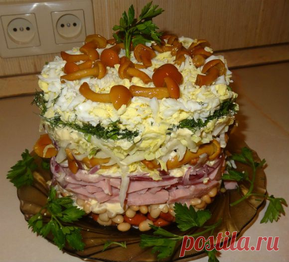 Салат с фасолью |
