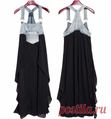 suknelė Hem Paveikslėlis - išsamesnis vaizdas apie 2015 vasaros stilius Nauji vestidos džinsinio suknelė Kombinezonai Juoda Chiffon suknelė Skiautinys sundress Laisvalaikio Bohemijos Moterys Suknelės paveikslėlis suknelės iš alyvmedžio Trading Co, Ltd parduotuvėje | Aliexpress.com | Alibaba