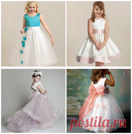 Flower girl dresses 2019: top hues and styles of girls party dresses 2019