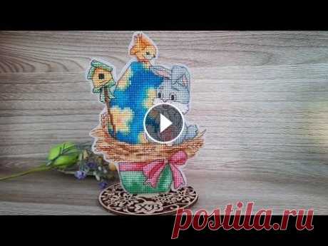 Пасхальная вышивка крестиком на пластиковой канве по наборуЧарівна мить Crystal Art &quot;Светлой пасхи&quot;. В этом видео я рассказываю о пасхальной вышивке крестиком на пластиковой канве по набору от Чарівна мить Crystal Art &quot;Светлой пасхи&quot;. Показы...
