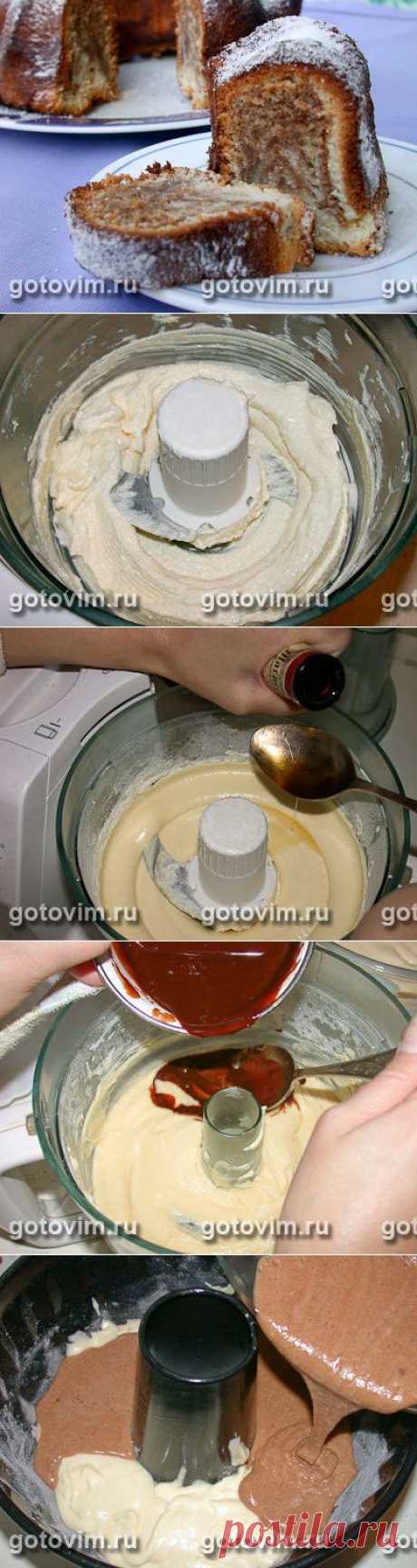 Мраморный кекс. Фото-рецепт / Готовим.РУ