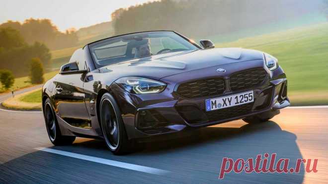 BMW Z4 2023: фото, видео, комплектация