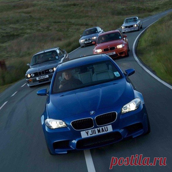 BMW M5 F10 &amp;amp; BMW M3 E30 &amp;amp; BMW 1M E82 &amp;amp; BMW M3 E46 &amp;amp; BMW 2002 E20 / Только машины