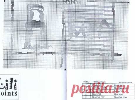 Мое хобби — вышивка и вязание. » Blog Archive Маяки. Схемы вышивки крестом. Большая подборка схем на любой вкус