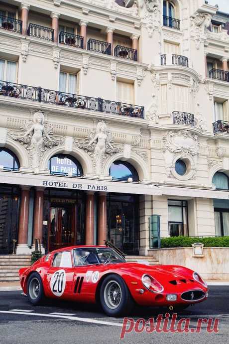 Ferrari 250 GTO in front of Hotel de Paris, Monaco | Motors