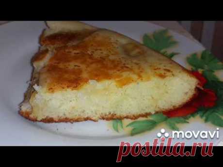 КАК ПРИГОТОВИТЬ ПИРОГ НА СКОВОРОДЕ С БАНАНОМ/Pie with bananas in a pan