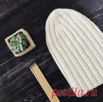 Как быстро связать шапку бини спицами, Вязание для женщин