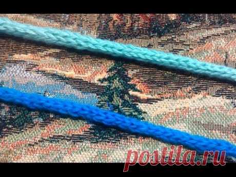 Шнур круглый, крючком