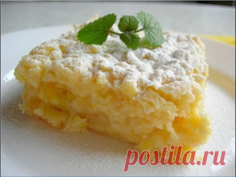Любимый ЛИМОННЫЙ ТОРТ по рецепту Ирины Аллегровой (+ зеленое яблоко)