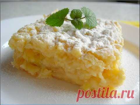 Любимый ЛИМОННЫЙ ТОРТ по рецепту Ирины Аллегровой (+ зеленое яблоко)