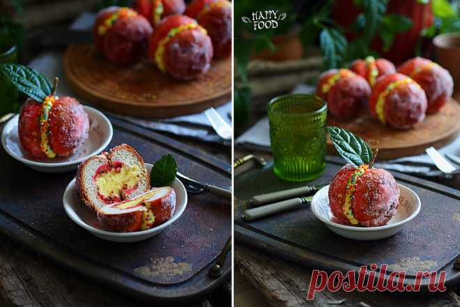 Pesche di Prato - пирожное "персики" из Прато — Живой Журнал