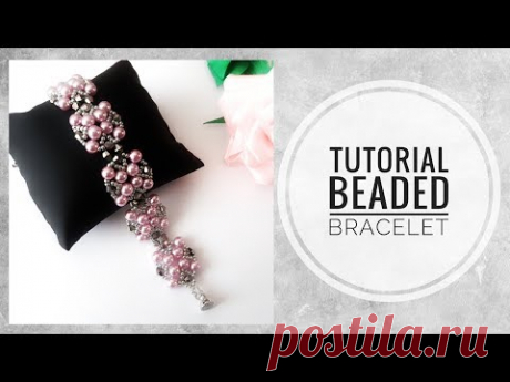 #МК - Браслет из бисера и бусин | Beaded bracelet and beads