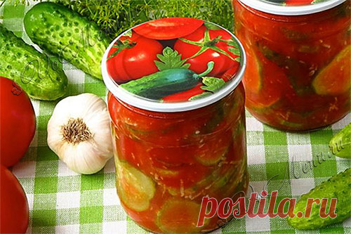 Огурцы в томатной заливке на зиму