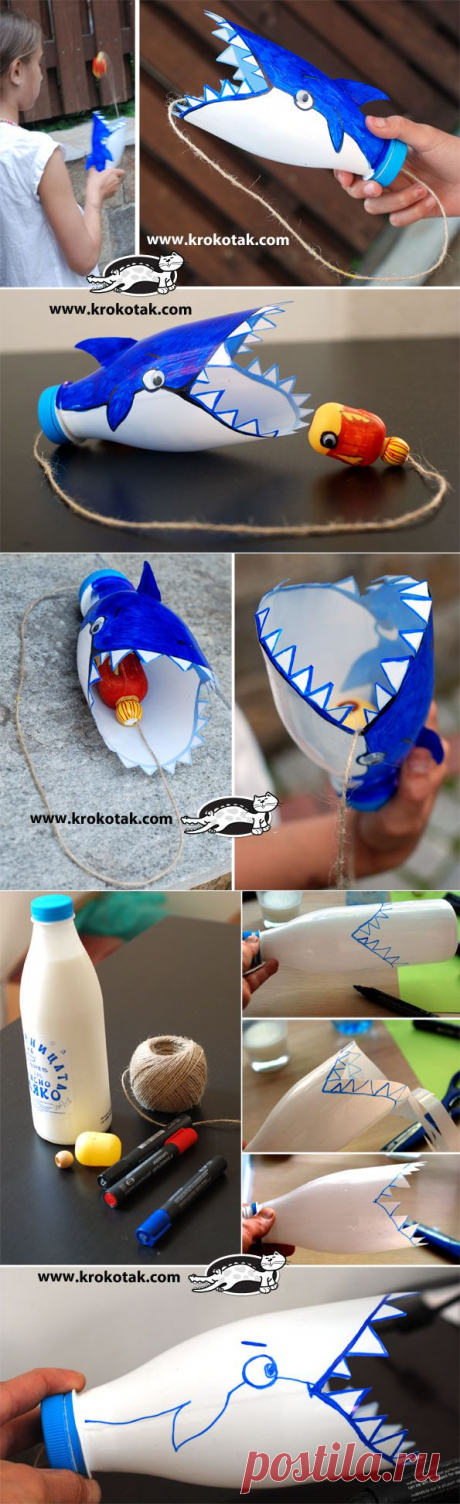 Empty plastic bottles game | krokotak