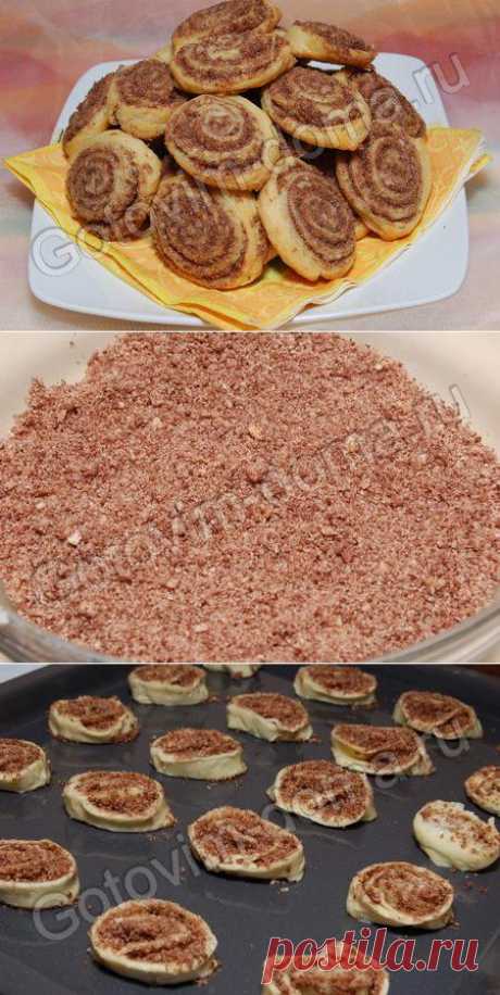 Печенье &quot;Шоколадные розочки&quot;
