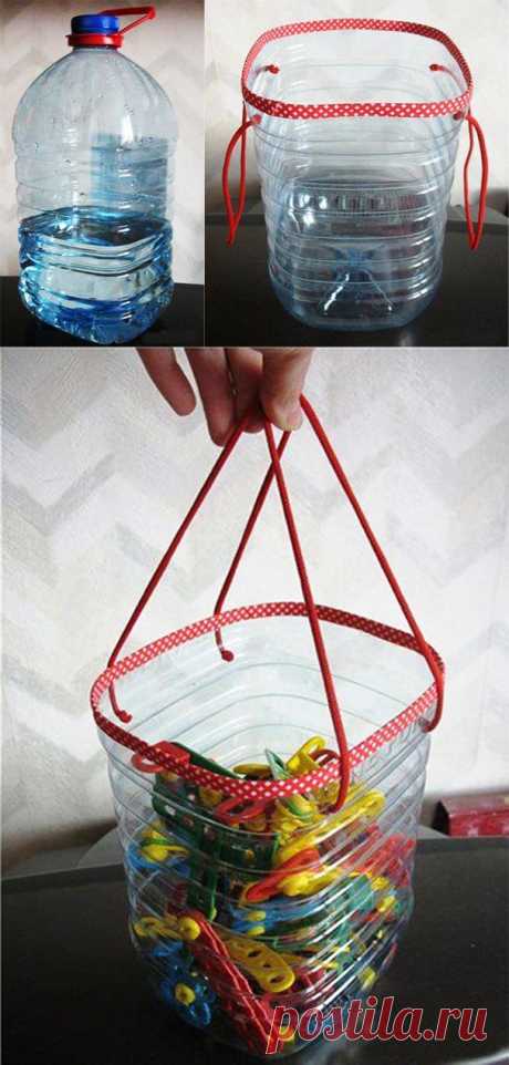 DIY Plastic Bottle Basket DIY Projects | UsefulDIY.com