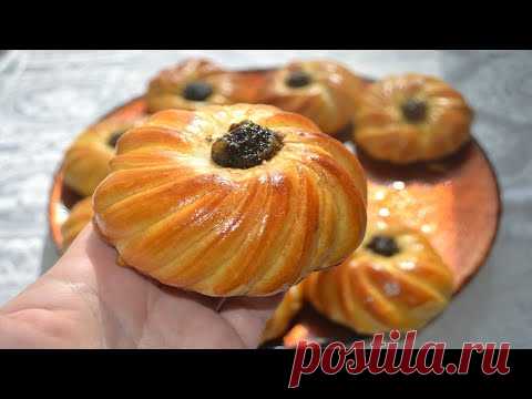 БЕСПОДОБНО ВКУСНЫЕ БУЛОЧКИ К ЧАЮ ✨ ПРОСТОЙ и ЛЁГКИЙ РЕЦЕПТ