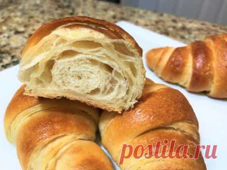 КРУАССАНЫ Изумительные. Быстрое Слоёное Тесто. Простой рецепт. Croissants