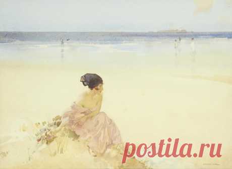 Дыхание Акварели. Сэр Уильям Рассел Флинт (Sir William Russell Flint, 1880-1969, Шотландия)