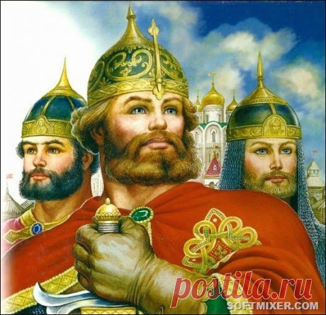 Русские богатыри, награждённые силой Бога.