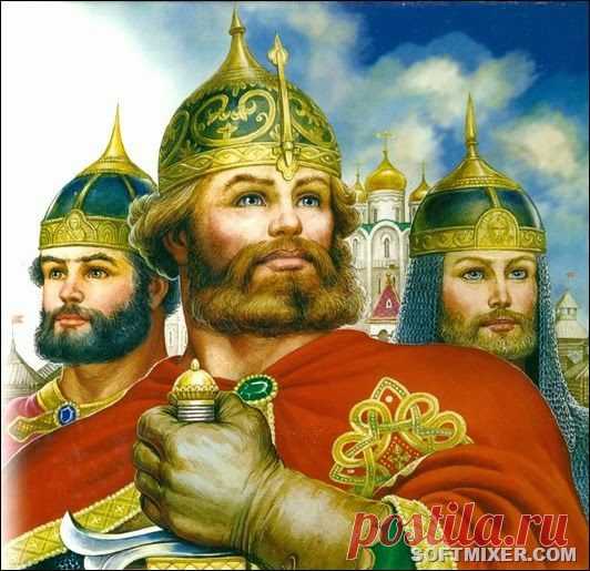 Русские богатыри, награждённые силой Бога.