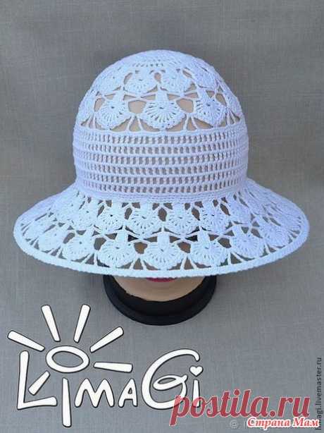Летняя ажурная шляпка - Вязание - Страна Мам