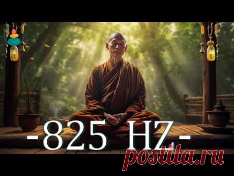 825 Гц - звук тибетского дзен - исцеляет все повреждения тела и разума, успокаивает разум, снимае...