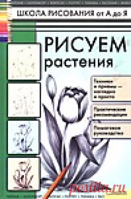 Рисуем растения ...Книга