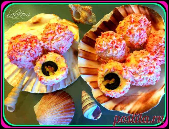 Крабово-сырные шарики 