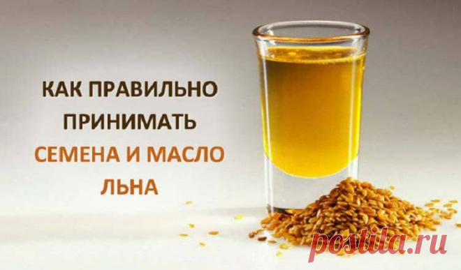 Как правильно пить льняное масло и принимать семена льна