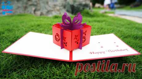 Greeting 3d pop-up card