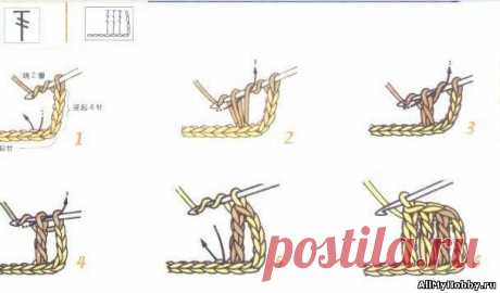 Условные обозначения для вязания крючком - Вязание крючком. Узоры