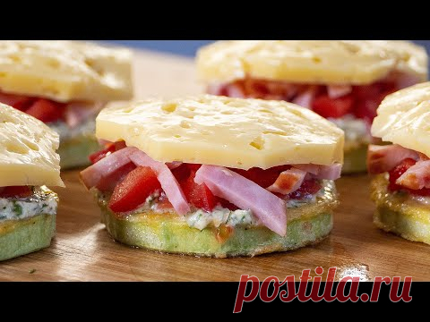 Объеденье!!! Кабачки, ветчина и сыр