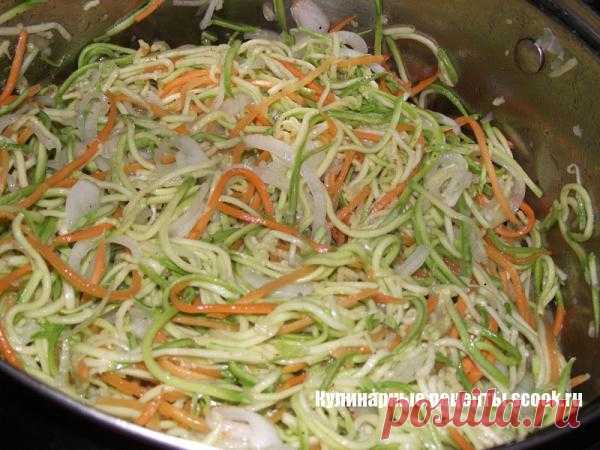 Салат из кабачков по-корейски на зиму | Рецепты вкусных блюд