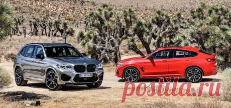 Назван старт продаж BMW X3 M и BMW X4 M в России - цена, фото, технические характеристики, авто новинки 2018-2019 года
