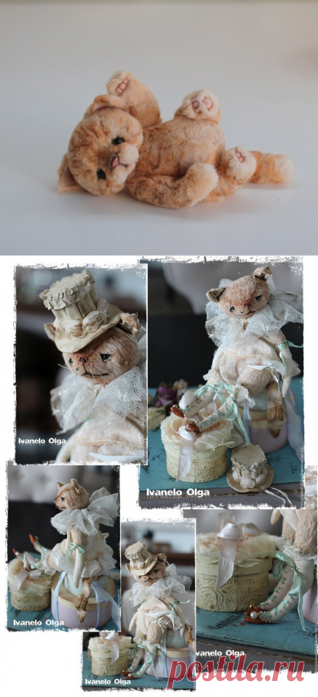 Выкройки кошек тедди