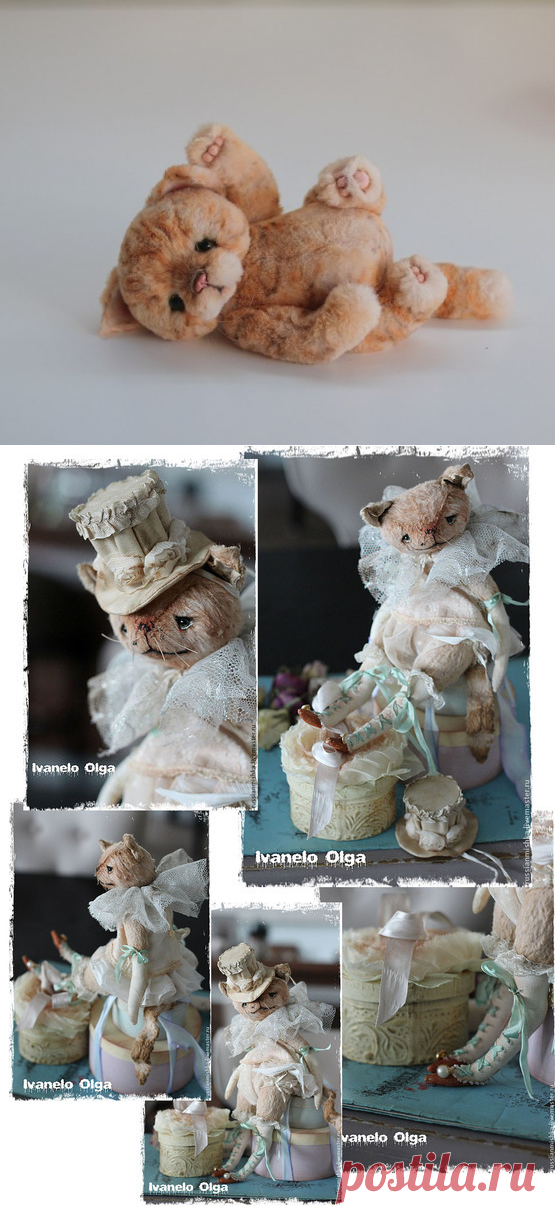 Выкройки кошек тедди