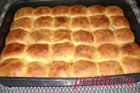 Дружная семейка (булочки с карамелью)