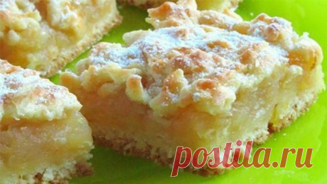 Кулинария &gt;Домашний пирог с сочной и нежной лимонно-яблочной начинкой!