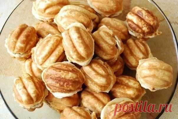 Как приготовить те самые орешки со сгущёнкой - рецепт, ингридиенты и фотографии