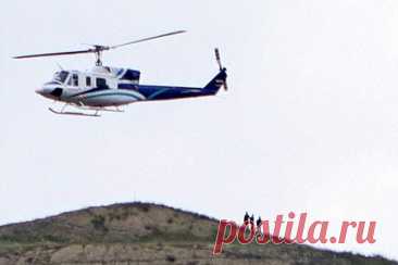 Спасатели прибыли на место крушения вертолета президента Ирана