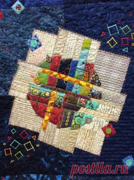 R.E.M. by Sonia Grasvik at NW Quilting Expo | Art quilts, Japanese quilts, Modern quilts