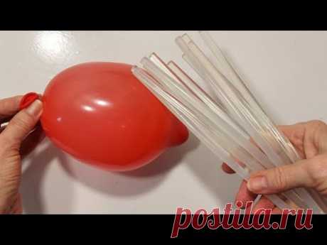 DIY🎁Не ожидала, что получится ТАКАЯ КРАСОТА из НАДУВНОГО ШАРА + ПРОСТЫЕ материалы! подарки: Пасха)