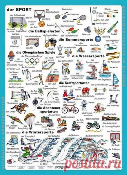 Спорт на немец / Изучение немецкого языка