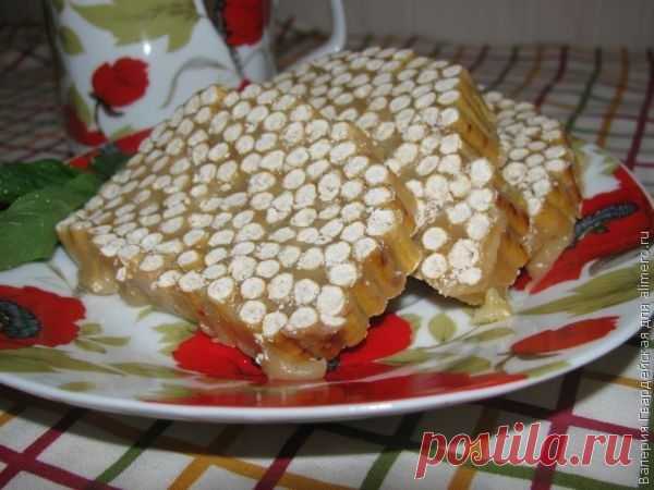 Сладкая колбаска из соломки